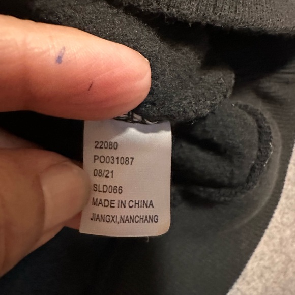 Sanrio Kuromi Front and Back Graphic Pullover Sweatshirt Gray L - Picture 4 of 7